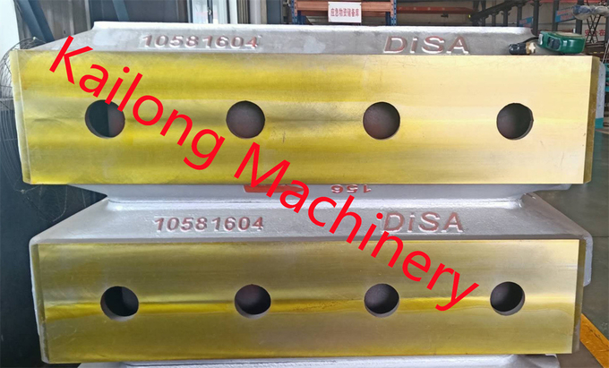 เหล็กสีเทา GG25 ขวดหล่อทรายสำหรับ Disa Automatic Molding Line 0
